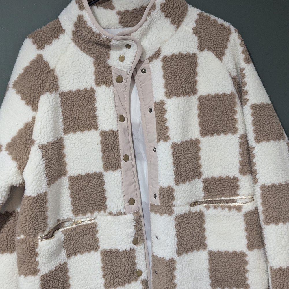 White Polyester Jacket - Picture 4 of 5
